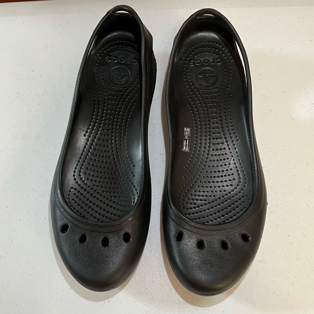 Crocs Kadee Flats | Black | Women’s Size 11 - Picture 3 of 10
